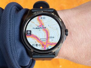 TicWatch Pro 5での登山体験！最新スマートウォッチの地形図機能が便利すぎる！