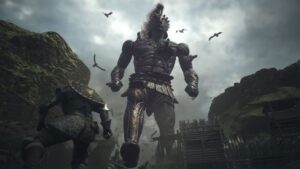 『ドラゴンズドグマ2』の巨人タロスとのバトルシーン！「ワンダと巨像」みたいと話題に