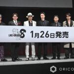 『龍が如く8』の主人公役、黒田崇矢と成田凌がレッドカーペットに登場！完成披露会の盛り上がりはMAX
