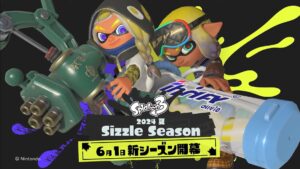 スプラトゥーン3の新シーズン“2024夏 Sizzle Season”が6月1日から開幕！