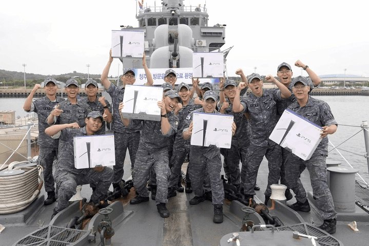 ソニーが驚きの寄付！海軍第2艦隊に「PS5」を50台もプレゼントしてしまう