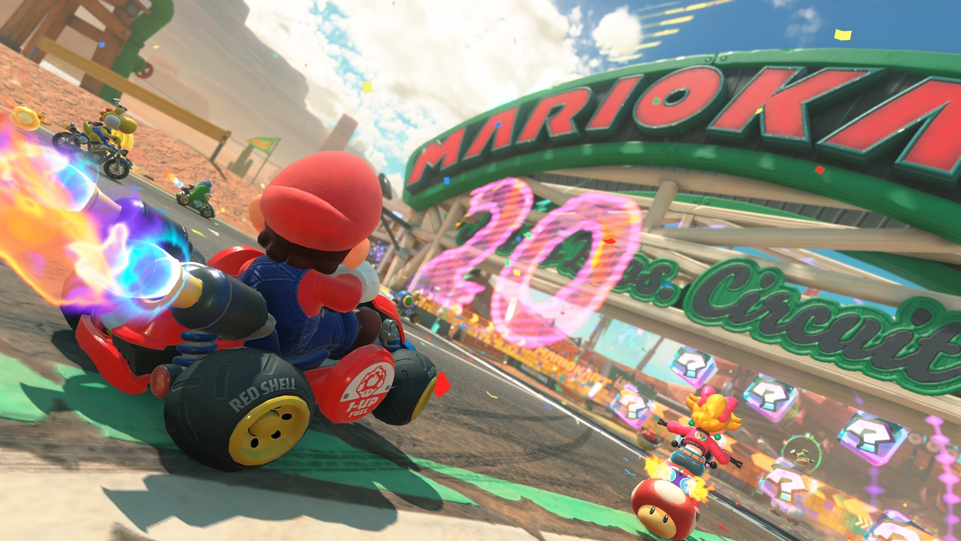 コース外も走れるマリオカート新作ってレースゲームの革命でしょ！