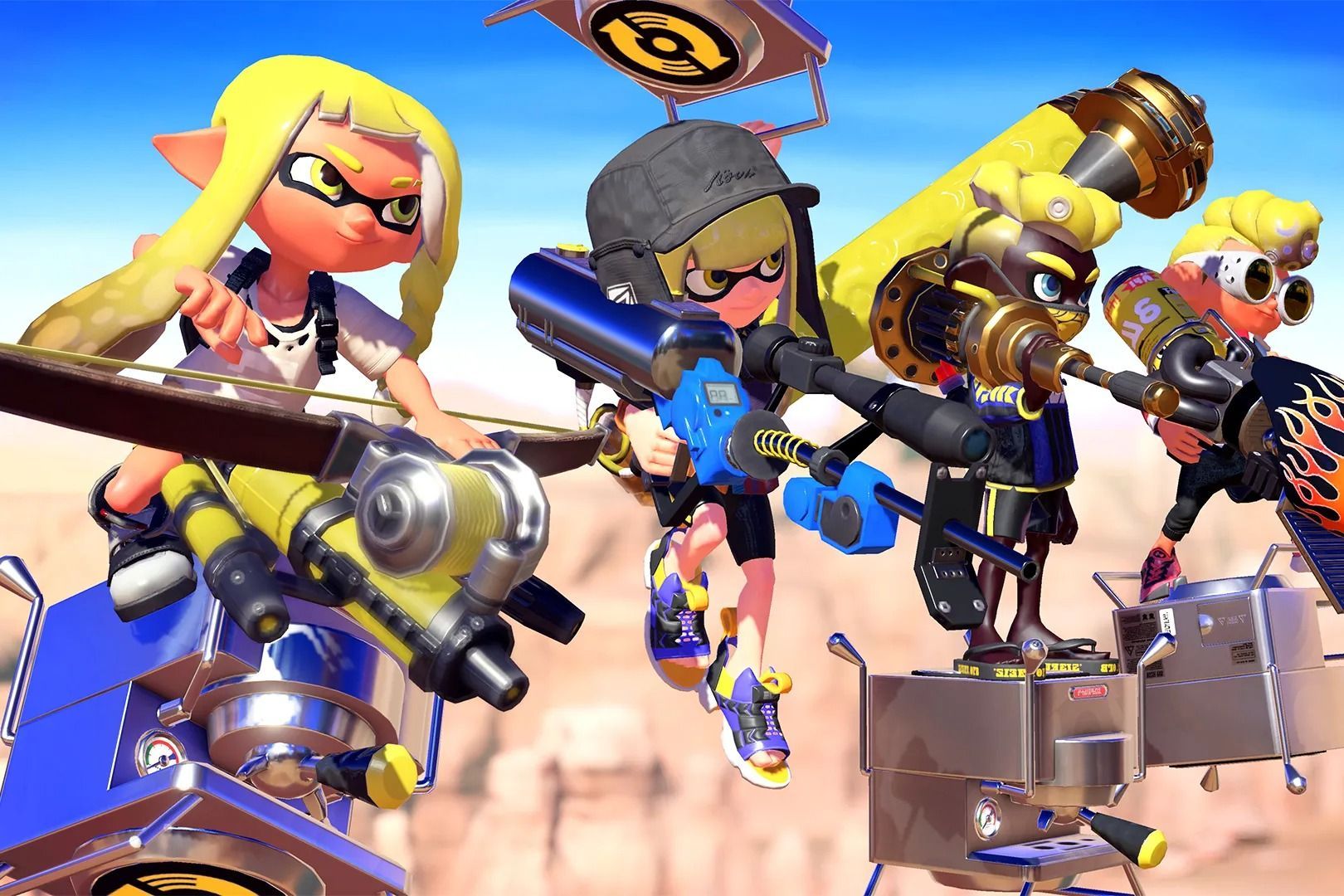 【比較画像】Switch2版「スプラ3」、グラフィック進化がガチでエグい