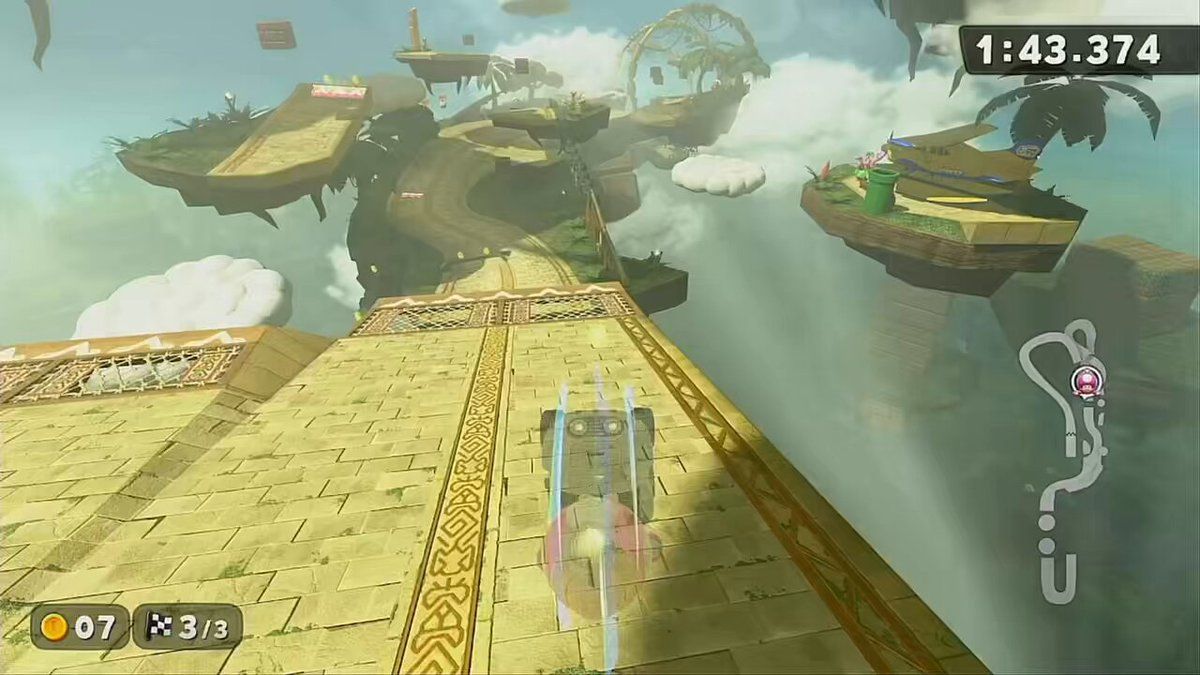 【ヤリ過ぎ】マリカー最新作の近道走法におじさんワイ、戦意喪失かも(涙)